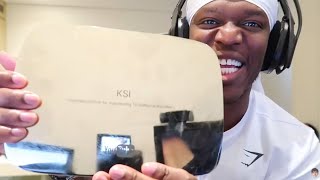 KSI reacts to JackSucksAtLife stealing his Diamond Play Button