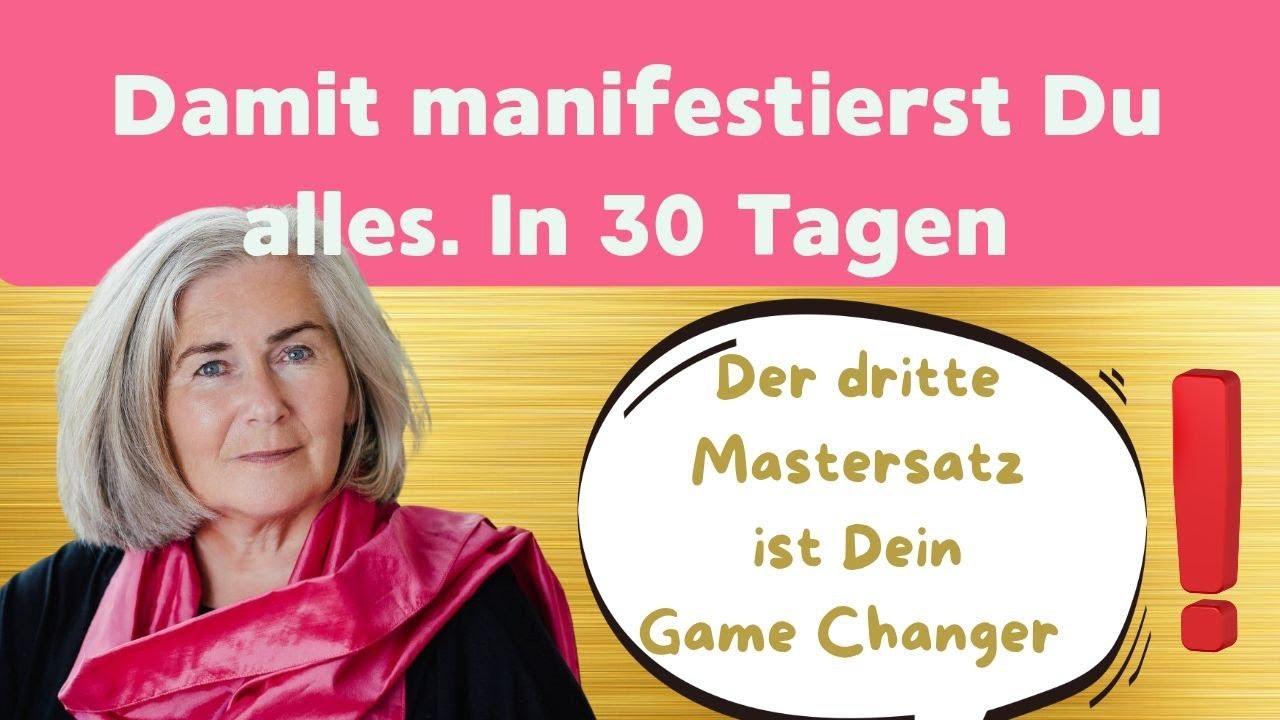 Damit manifestierst Du alles! -  In 30 Tagen #nevillegoddard #affirmation #joedispenza