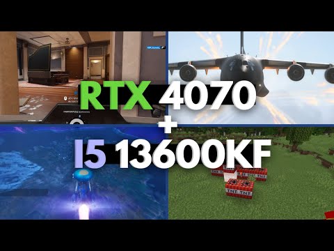 RTX 4070 + I5 13600KF: TEST WYDAJNOŚCI W GRACH