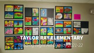 Reading Night Art Display