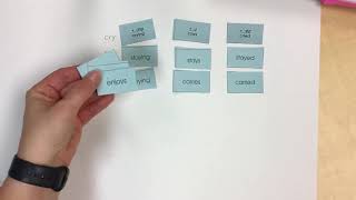 Words Their Way- Syllables and Affixes Sort 8 y+ inflected endings