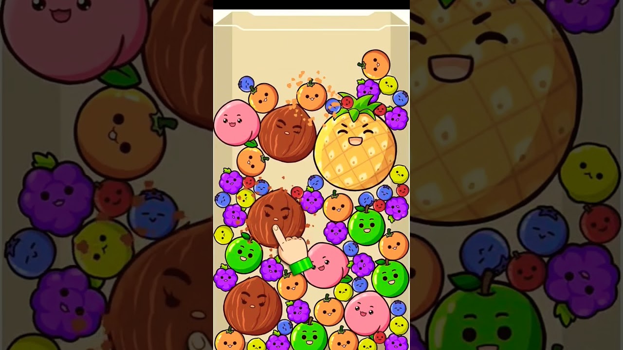 merge fruits 💥🥰 