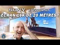 Sony prsente un ecran 16k de 20 mtres 