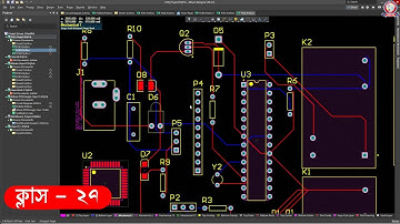 Altium PCB Design Bangla Tutorial Class 27 How to use Via & change Hole Size on Altium