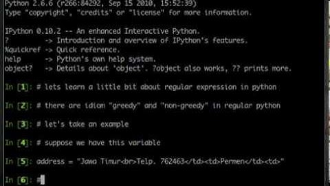 Python Regular Expression - Non-greedy Pattern Matching