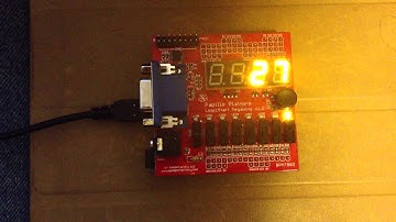 papilio one counter, decimal with leading zeroes suppressed