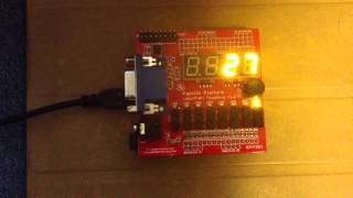 papilio one counter, decimal with leading zeroes suppressed
