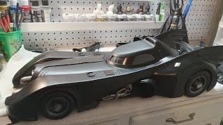 mcfarlane batmobile, how i customized the guns,turbine,canopy...and much more