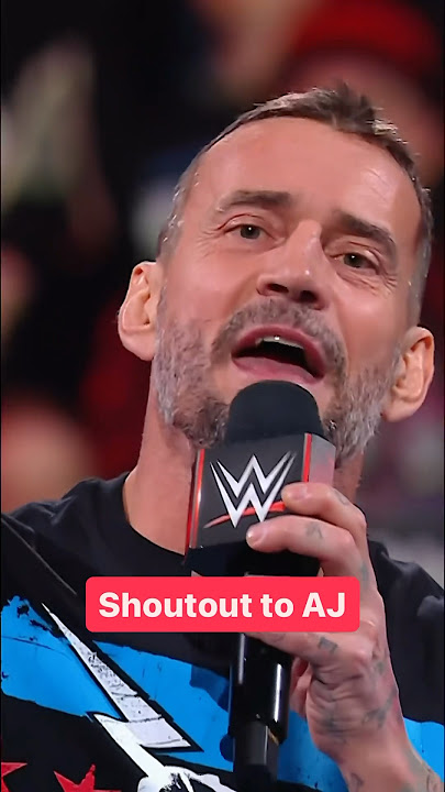 CM Punk lets us know how AJ Lee is doing! 🤗