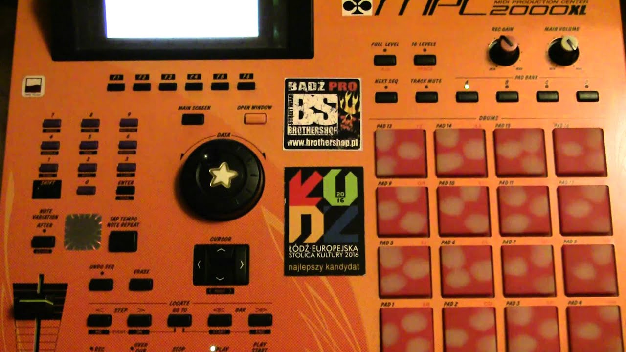 AKAI MPC 2000 XL - Bounce