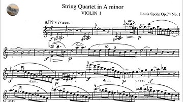 Louis Spohr - String Quartet No. 20, Op. 74 No. 1 (1826)