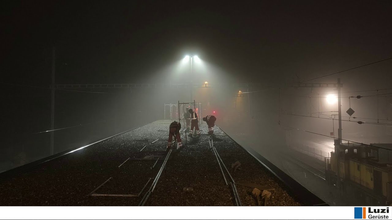Nachtschicht Bahnhof Klosters