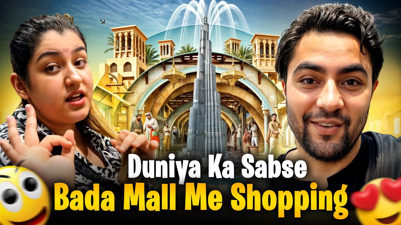 Visited Dubai Mall | Burj khalifa & Dancing Fountain|Surprise for Viewers❓😱| #vlogs #viral #youtube