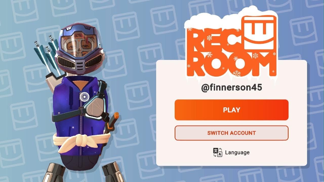Rec Room old login screen - YouTube