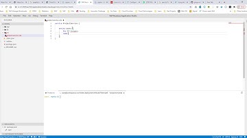 Part 1 - Cloud Application Programming Model (Quick start)