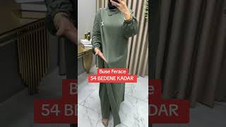 Sade, Zarif Ve Şık Buse Ferace , Kod 5023 Ürgiyim