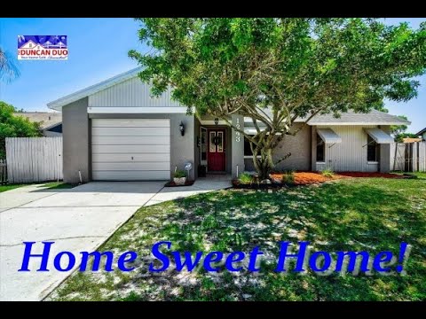 1243 PERSIMMON DRIVE, Holiday, FL home video tour