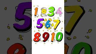 1 2 3 4 5 6 7 8 9 10 counting number #counting #1to10 #numbers #kidsvideo #viralshort #trending