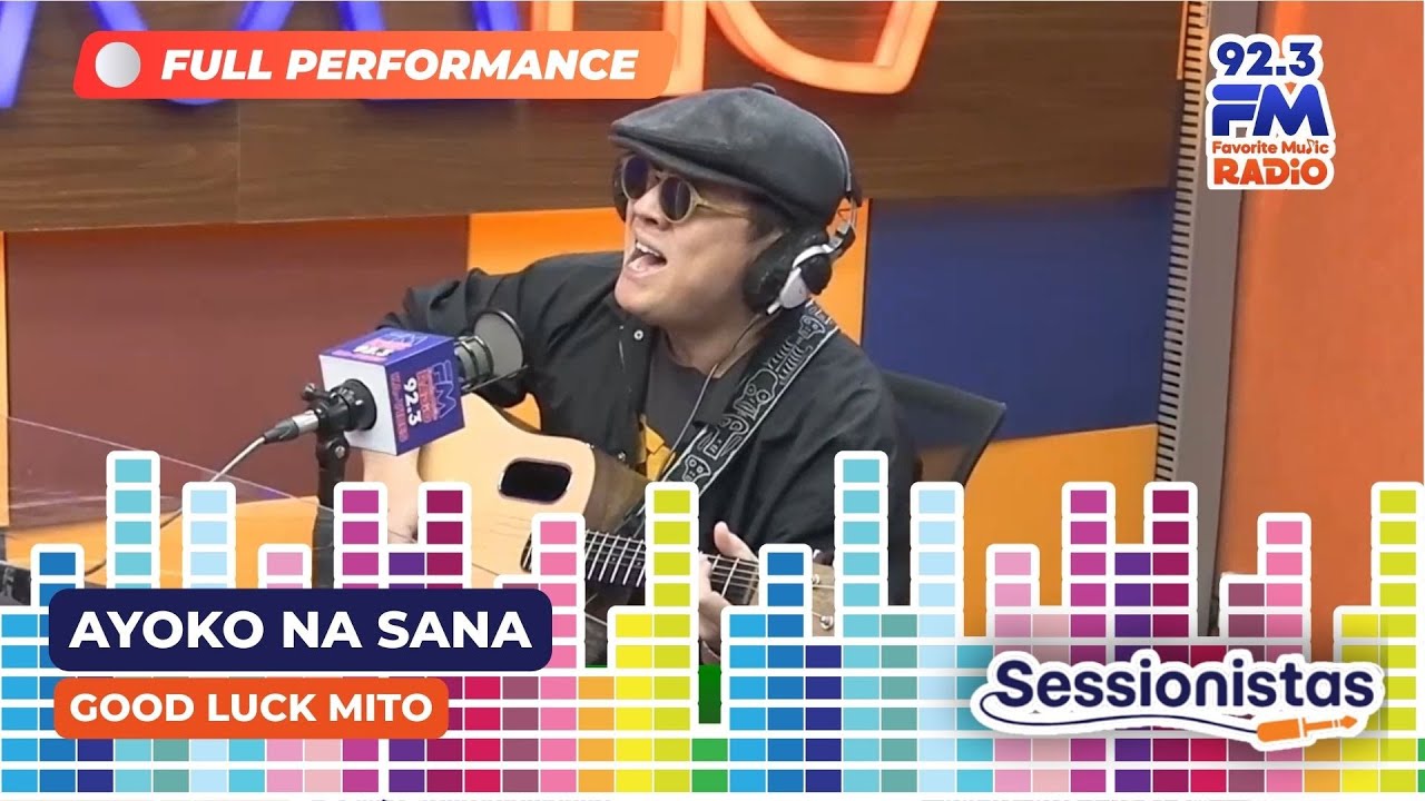"Ayoko Na Sana" by Good Luck Mito (Full Performance) | 