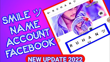 🍓How to make smile name facebook account 2022 facebook stylish name bangla