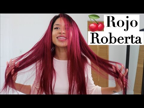 PELO ROJO Y LISO - La reacción de mi hermana 😂 Peluca Roberta - FRIZZYDESI - Doubleleafwig - 동영상