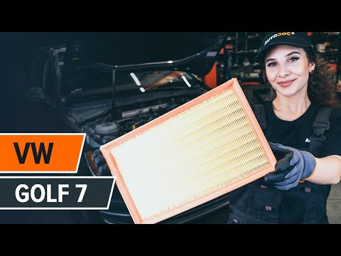 Как заменить воздушный фильтр двигателя на VW GOLF 7 [ВИДЕОУРОК AUTODOC]