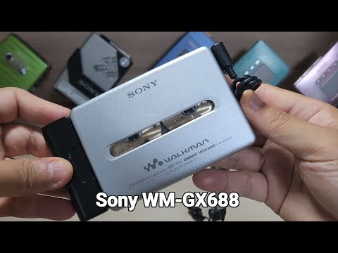 Sony WM-GX688 Cassette Player Walkman - YouTube