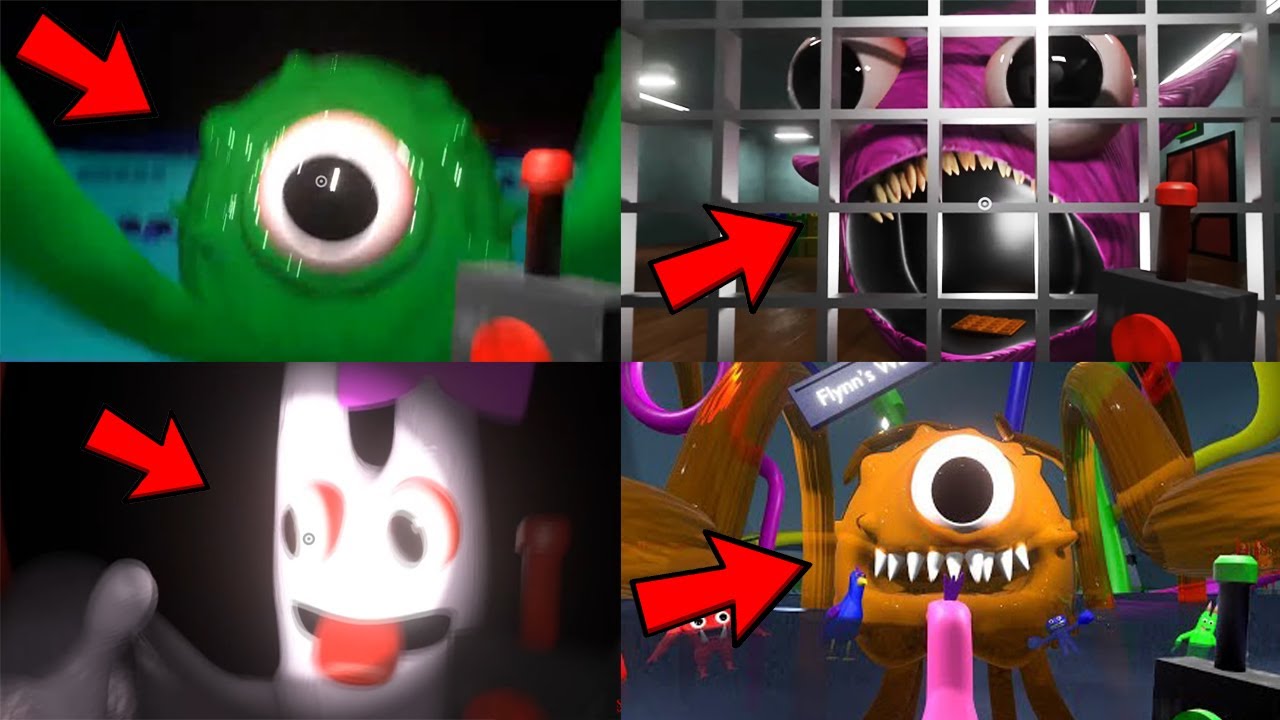 ASSIM SERÁ os JUMPSCARES dos NOVOS PERSONAGENS de GARTEN OF BANBAN 2TOTALMENTE  ASSUSTADORES 