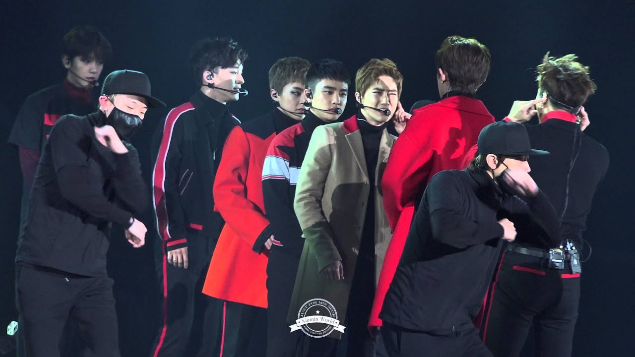 151227 SBS 가요대전 EXO 무대 XIUMIN focus