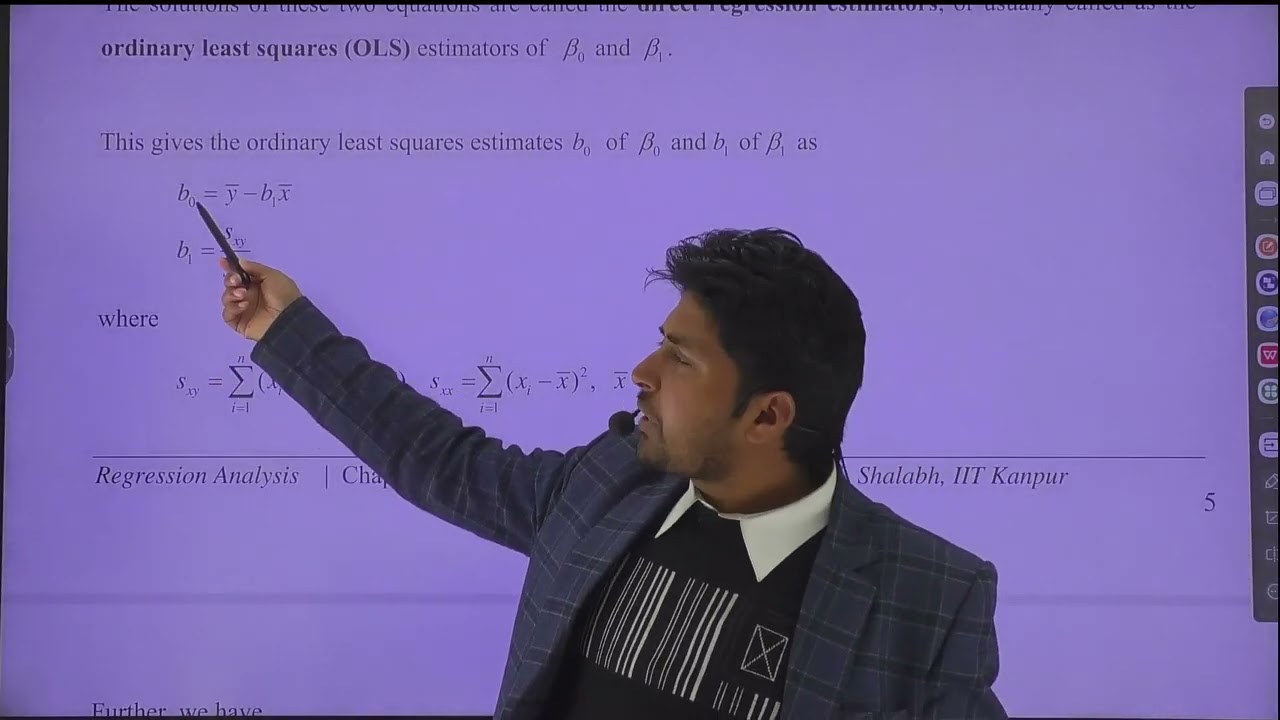 How to Complete Regression analysis of GATE & JAM Syllabus | Mathstats @8810409392
