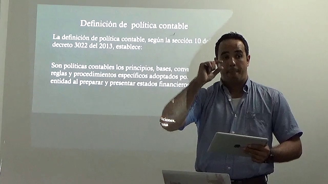 Políticas contables niif YouTube