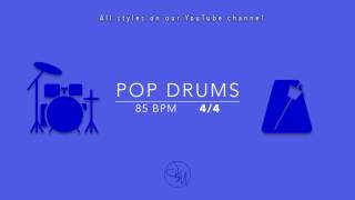 Metronome Pop Drums 85bpm 4/4