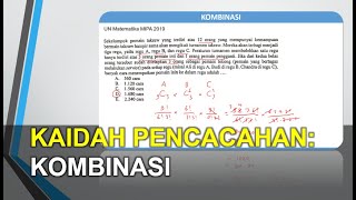 Kaidah Pencacahan: Kombinasi