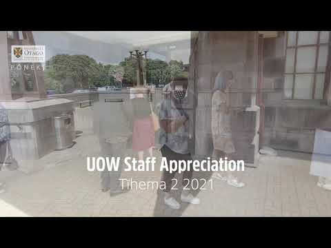 UOW Staff Appreciation Event - Tīhema 2 2021