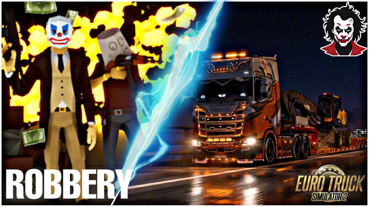 ETS-2 x ONE ARMED ROBBERY | COMALI PLAYS ▶️