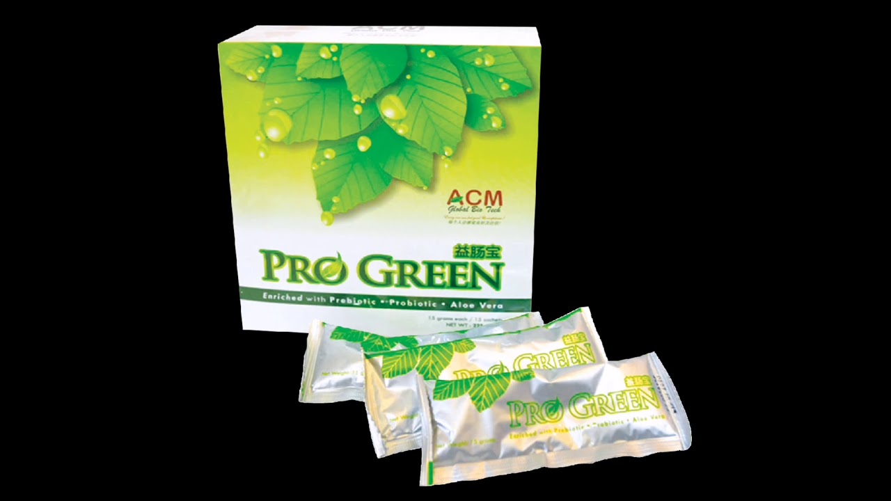 ACM Pro Green益肠宝 - YouTube