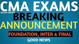 ICMAI important Announcement | Good News For All CMA Students | CMA Exams June 2022 & Onward screenshot 3