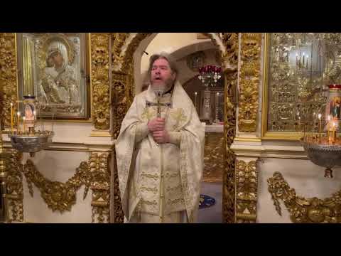 Слово в день Вселенской родительской субботы