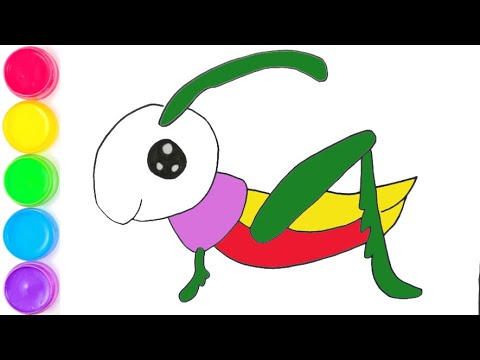 Video: Hur Man Ritar En Gräshoppa
