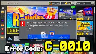 How to Fix Minecraft Marketplace Error Code C-0010 (Bedrock PC)