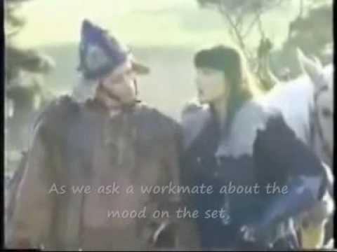 Lucy Lawless "Xena" speaks german (english subs)