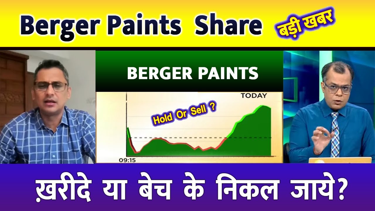 Berger Paints Share Latest News | Berger Paints Share Today Update, Market and Fundamental Analysis