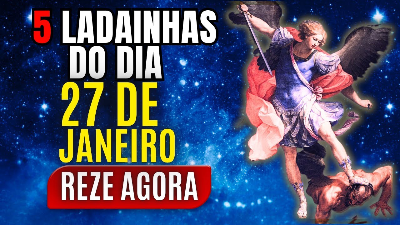 SÃO MIGUEL VIGIA! O Poder Das 5 Ladainhas do Arcanjo Miguel. Vamos Rezar
