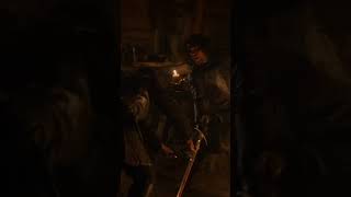Jon Snow fights Carl at Crasters Keep