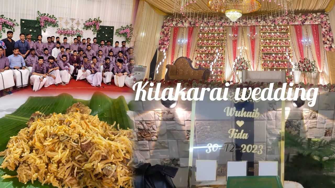 ⭐️கீழக்கரை கல்யாணம் na சும்மா Va ?! 🤩#ytvideos #wedding #food