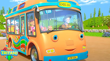 Otobüsteki tekerlekler eğitici çocuk şarkısı Little Tritans Türkçe