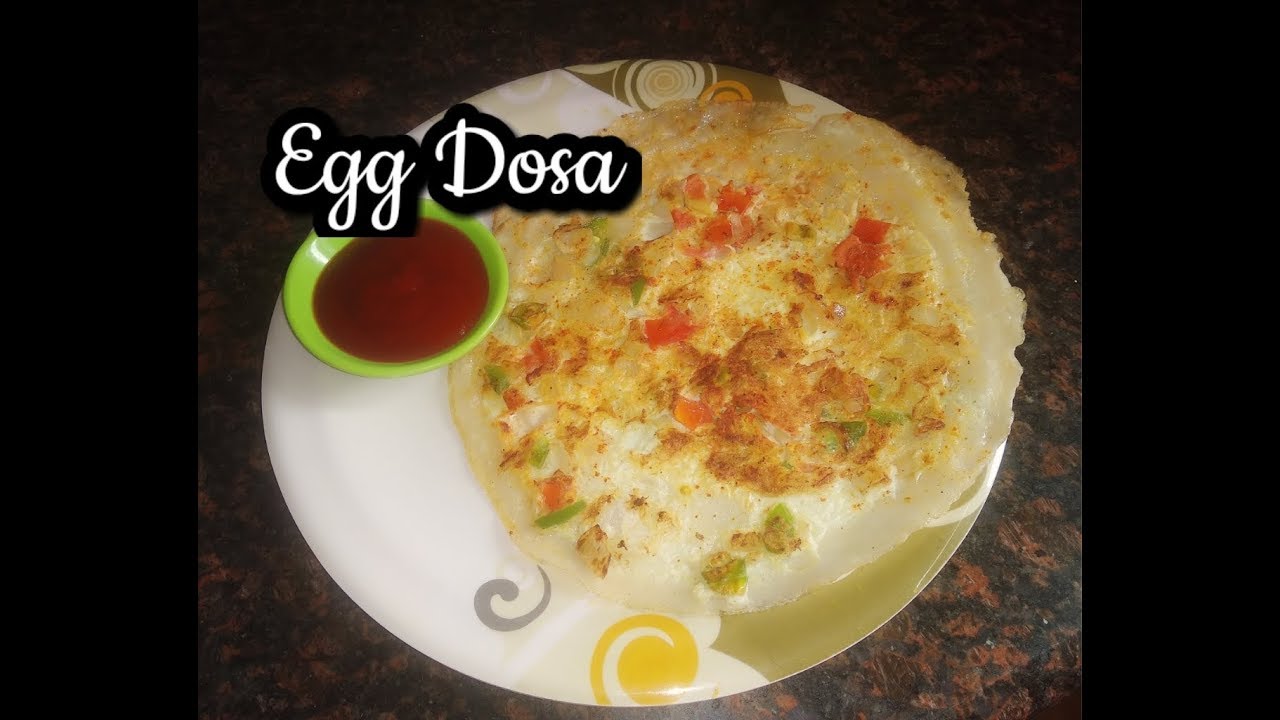 Egg Dosa Recipe /अंडा डोसा How to Make Egg Dosa / Mutta Dosa Recipe