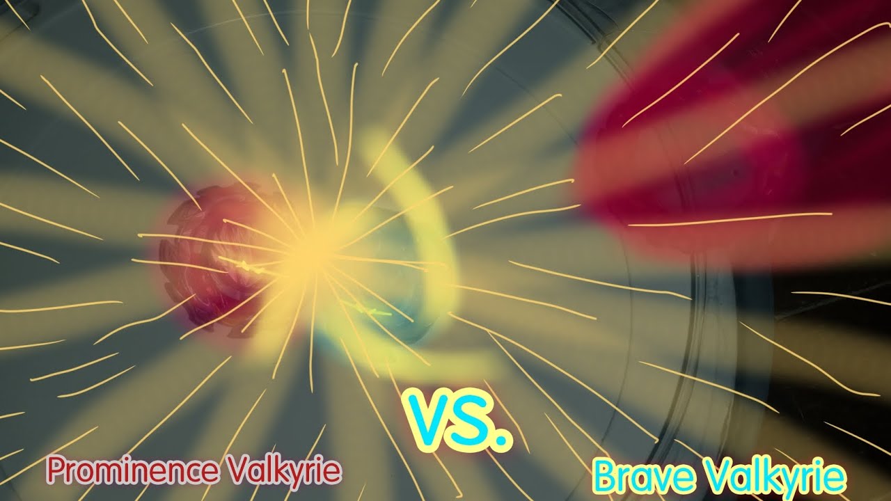 PROMINENCE SHIELD VS. BRAVE SWORD: Prominence Valkyrie vs. Brave Valkyrie | Beyblade Burst DB