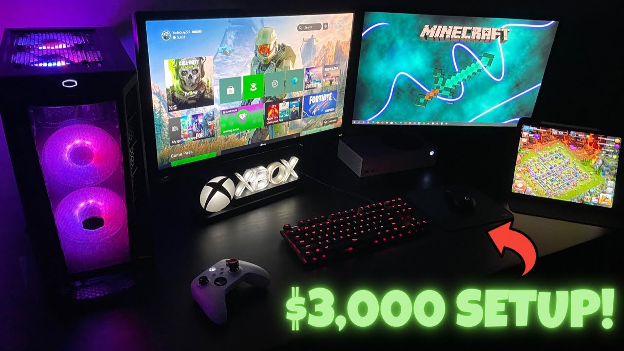 My NEW Gaming Setup 2023! ($3,000) - YouTube