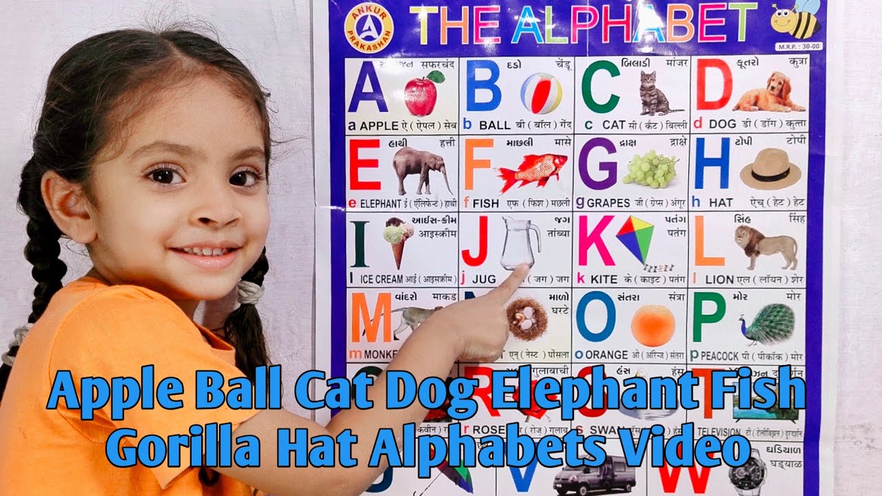 137 a for apple b for ball c for cat apple by pari alphabets video